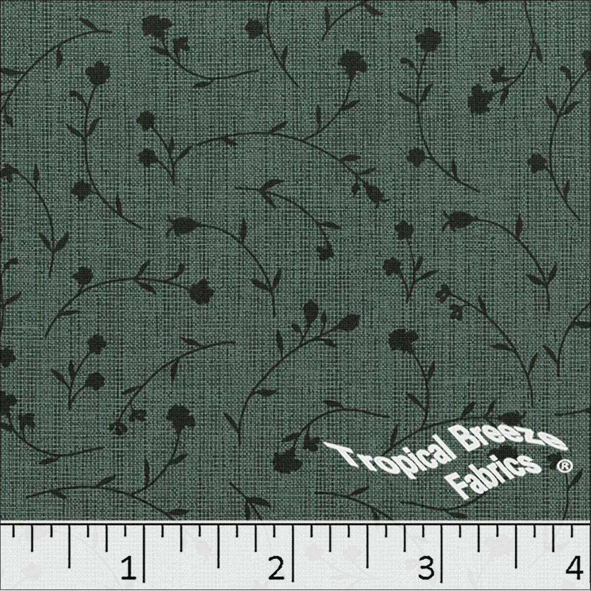 100% Polyester Small Floral Print Fabric 04541