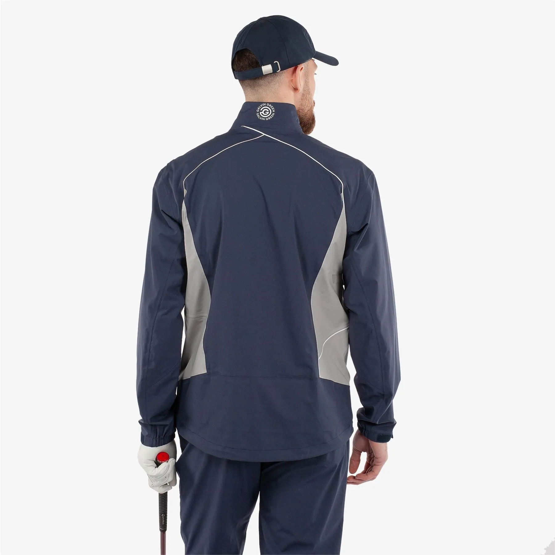 Ames PERTEX Waterproof Jacket Navy/Cool Grey - 2024