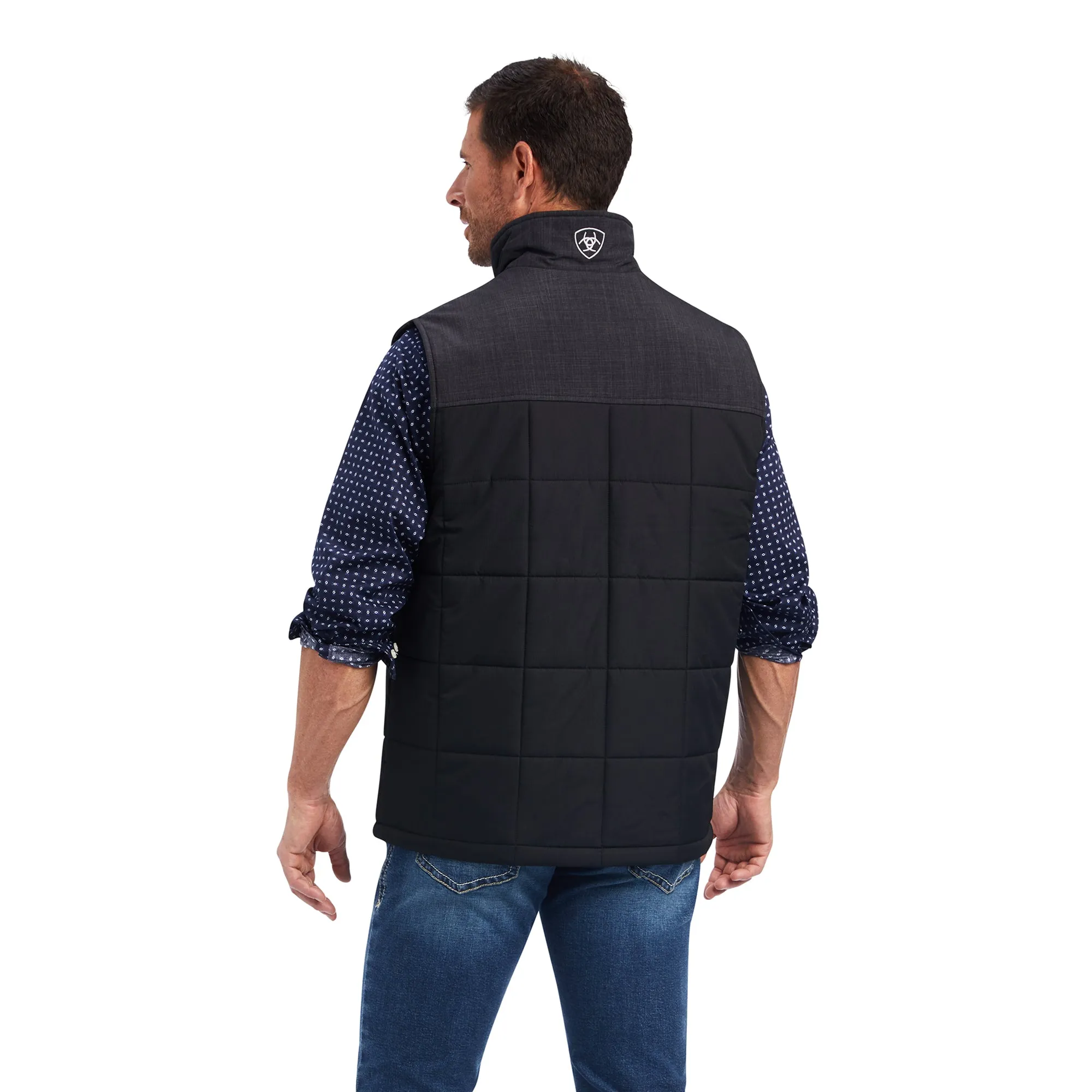 Ariat® Men's Crius Concealed Carry Phantom Heather Vest 10041523