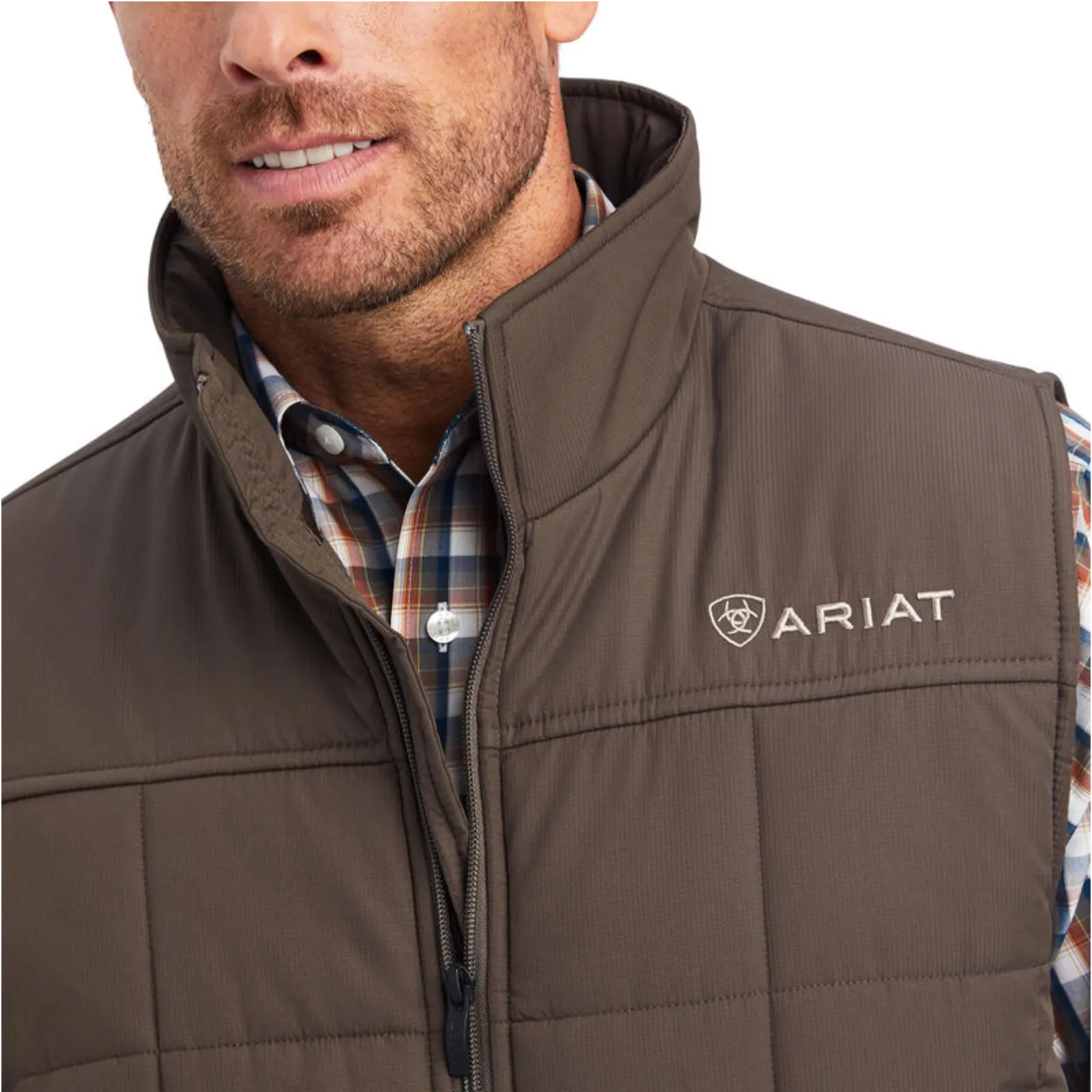 Ariat® Men's Crius Insulated Banyan Bark Vest 10041518