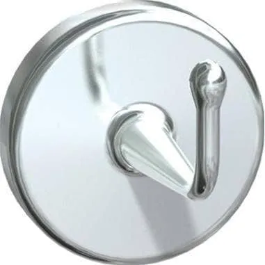 ASI 0751-A Heavy Duty Robe Hook, Brass w/ Chrome Finish