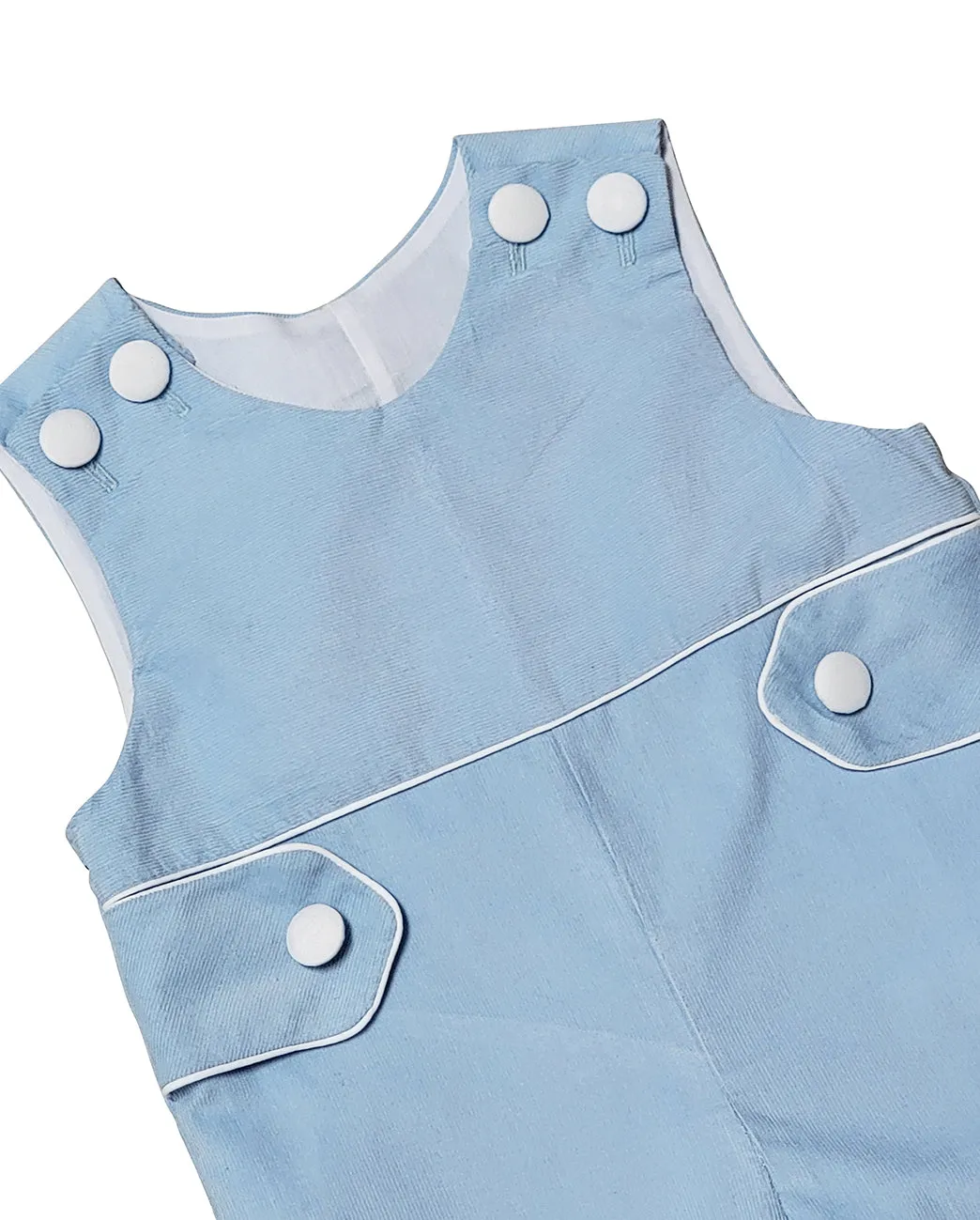 Boy's Blue Corduroy Overall