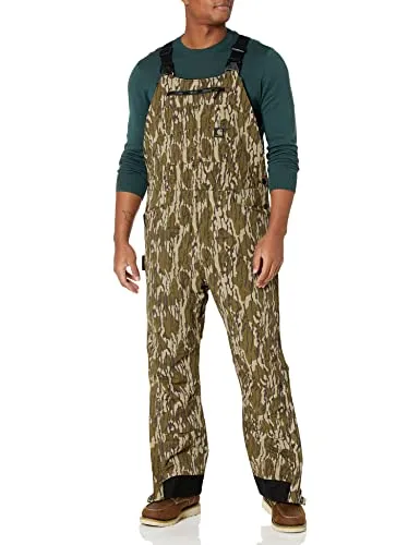 Carhartt 105476 Mens Super Dux™ Relaxed Fit Insulated Camo Bib Overall