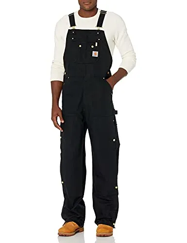 Carhartt 106671 Men's Loose Fit Firm Duck Bib Overall