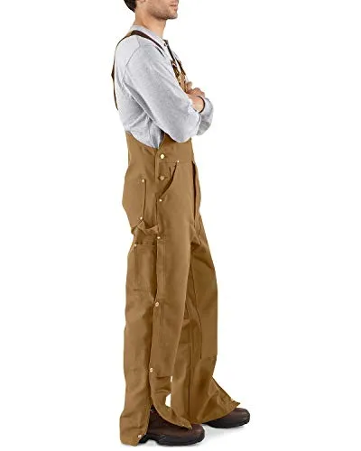 Carhartt 106671 Men's Loose Fit Firm Duck Bib Overall