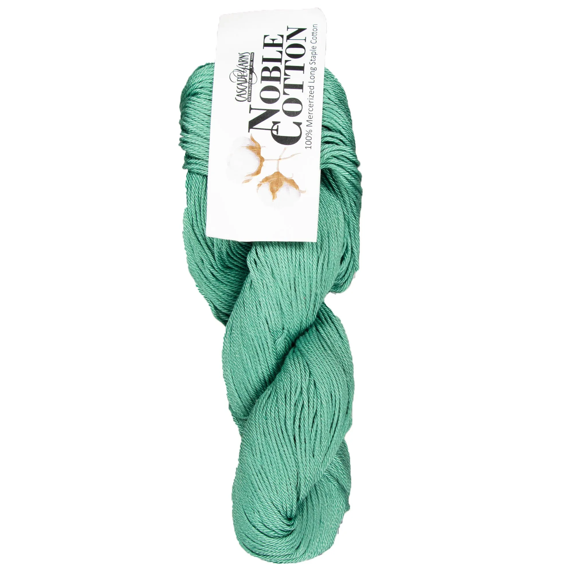 Cascade Yarns Noble Cotton Yarn - 23 Granite Green