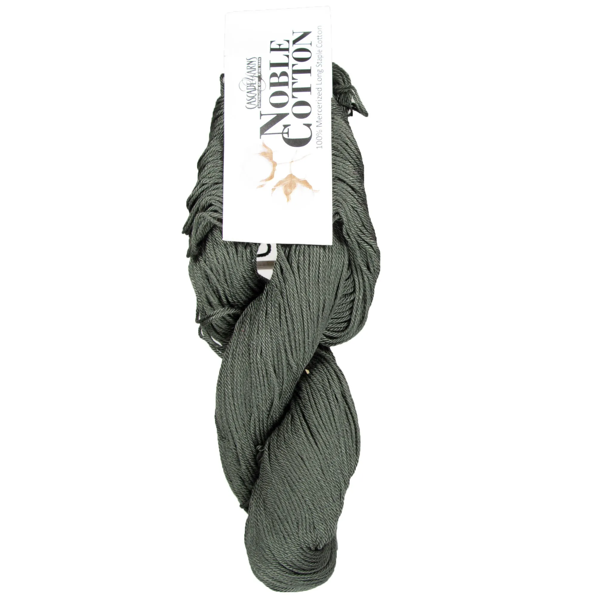 Cascade Yarns Noble Cotton Yarn - 37 Dark Shadow