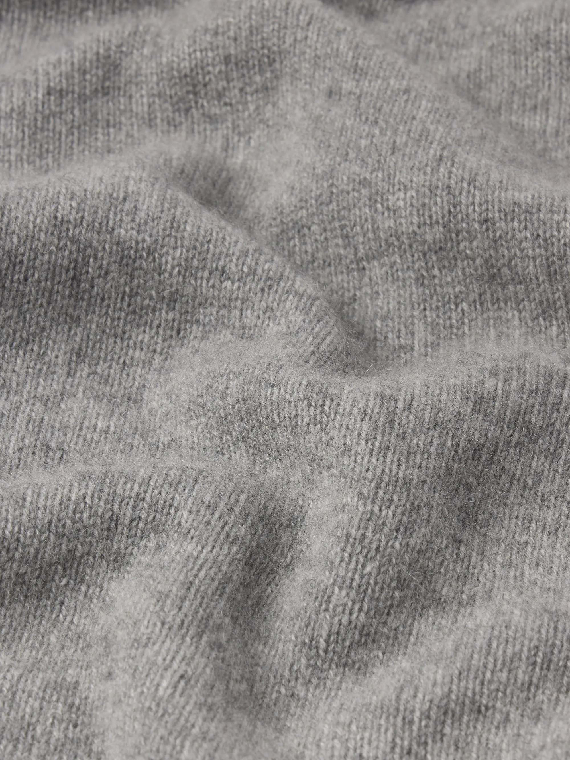 Cashmere Crewneck Sweater -- Gris