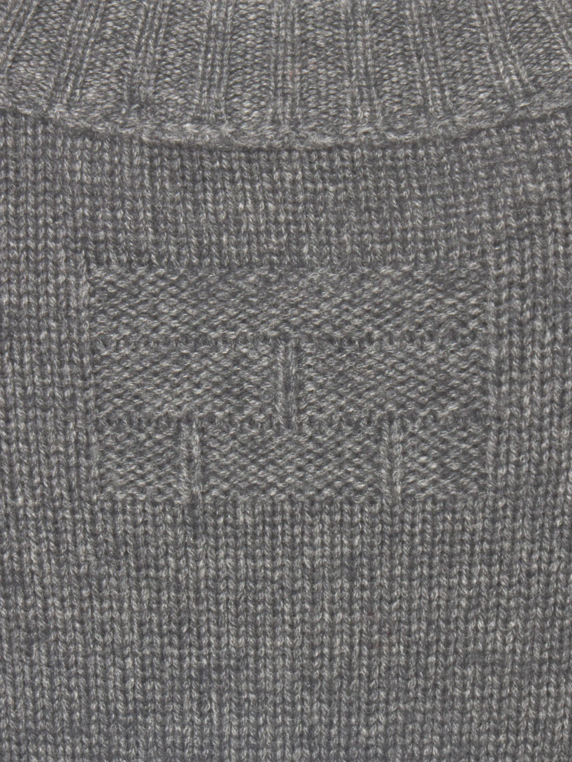 Cashmere Crewneck Sweater -- Gris