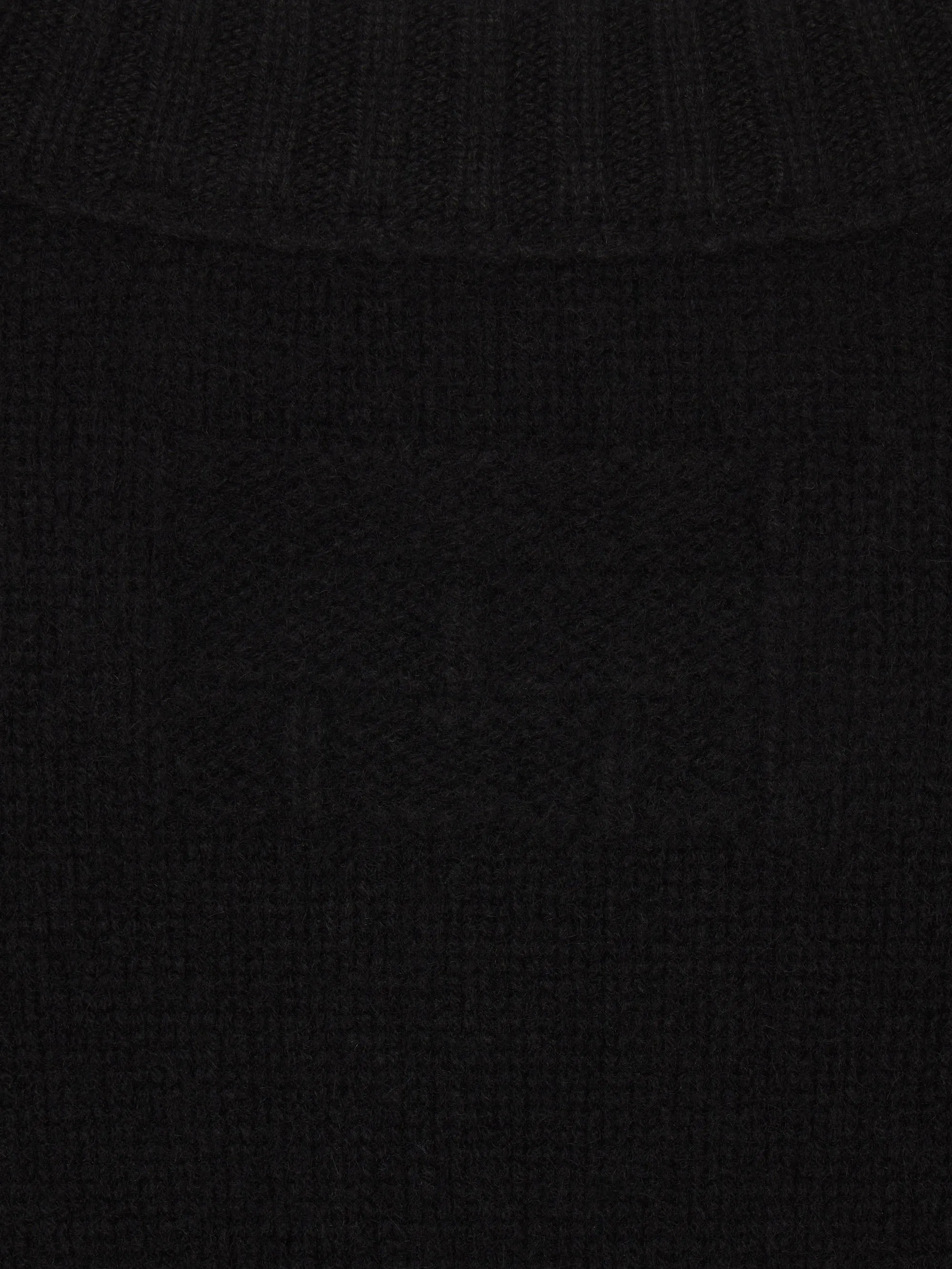 Cashmere Crewneck Sweater -- Noir