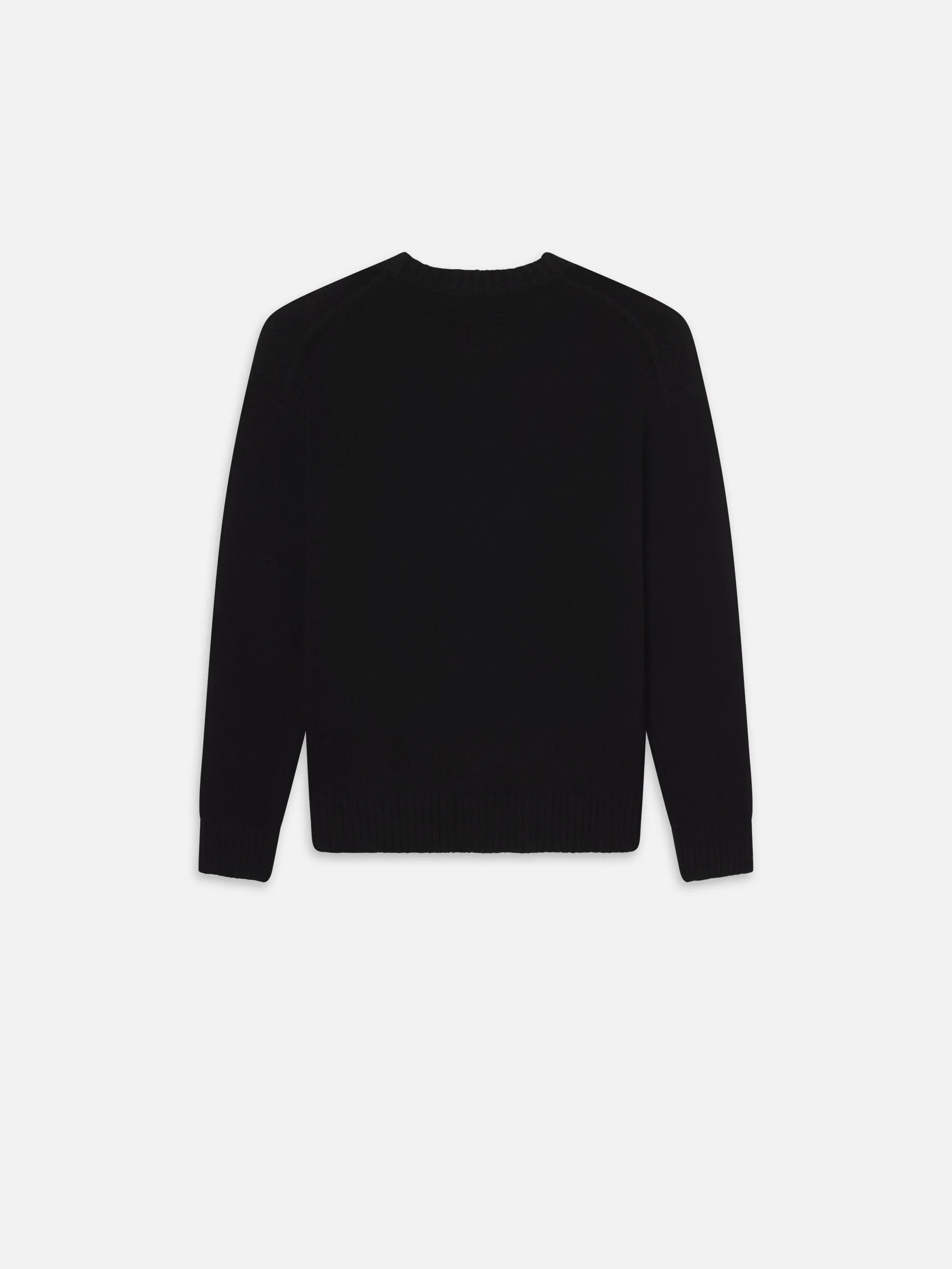 Cashmere Crewneck Sweater -- Noir