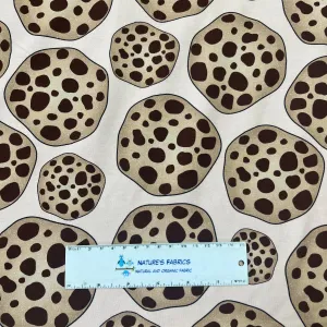 Chocolate Chip Cookies on Pink Bamboo/Spandex Jersey Fabric