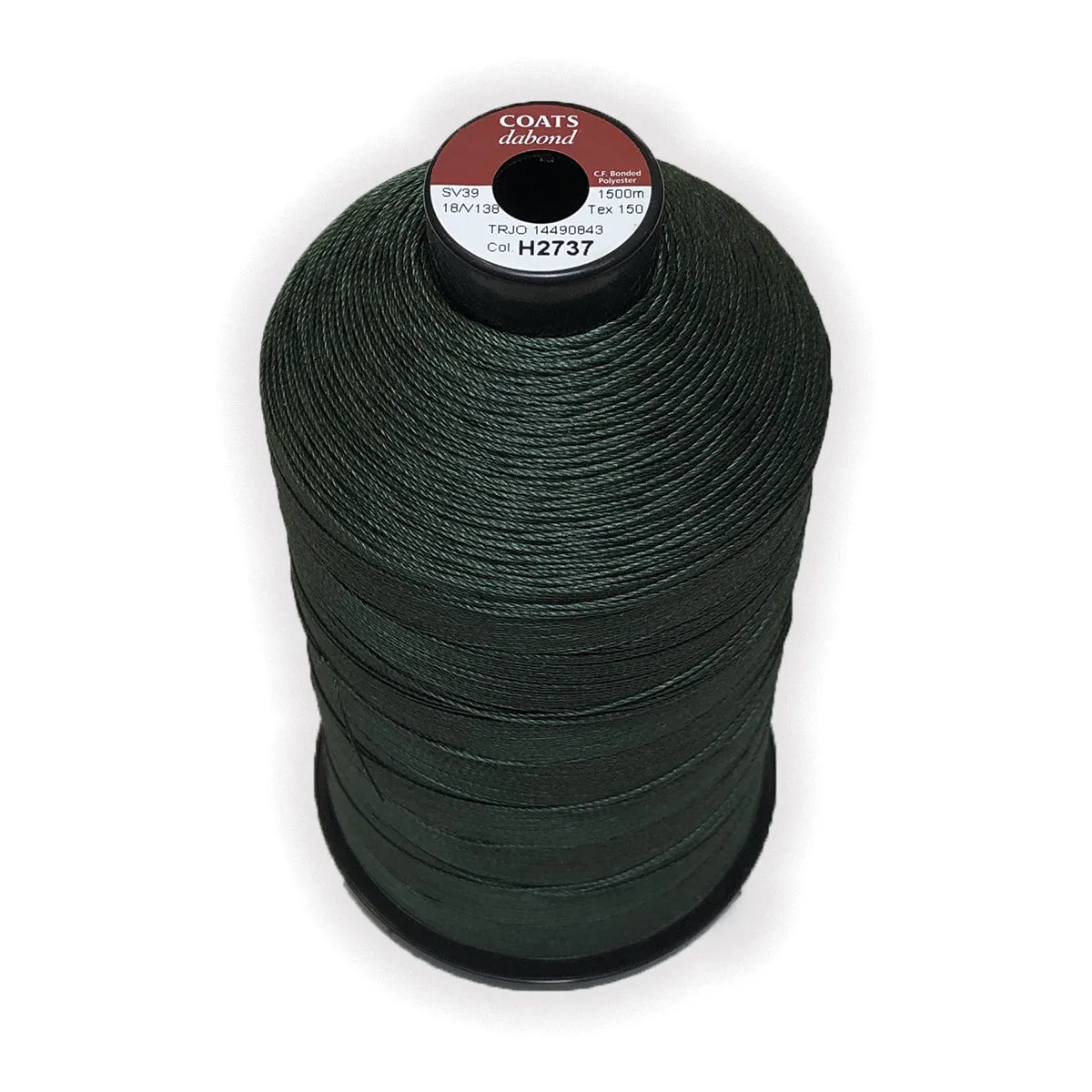 Coats Dabond V138 Bonded Polyester UV Resistant Thread 1500m. Ticket 18