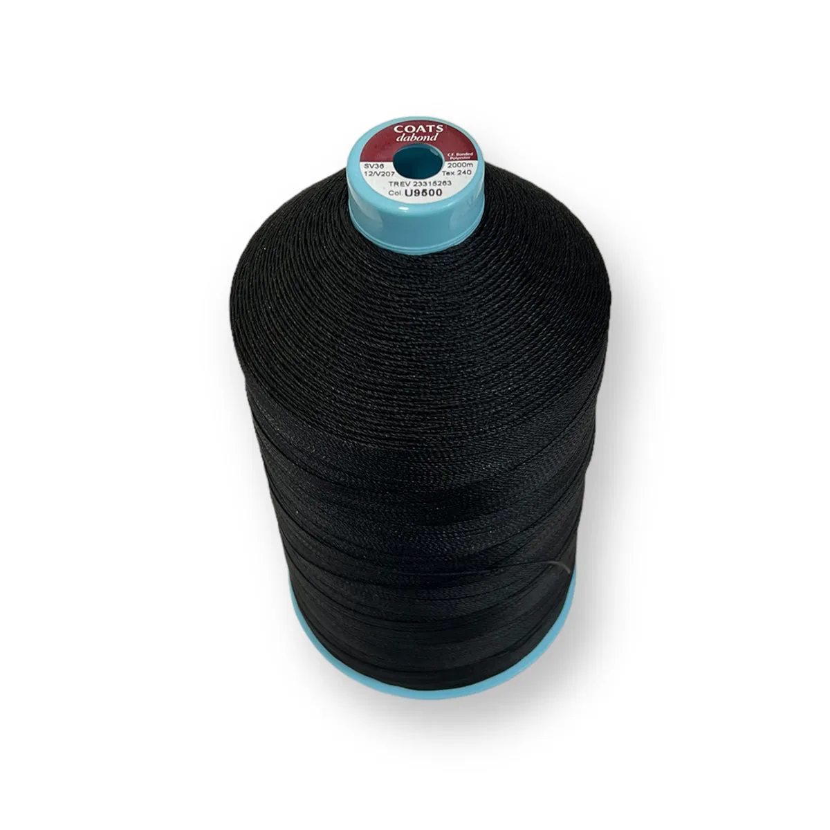 Coats Dabond V207 Bonded Polyester UV Resistant Thread 2000m. Ticket 12