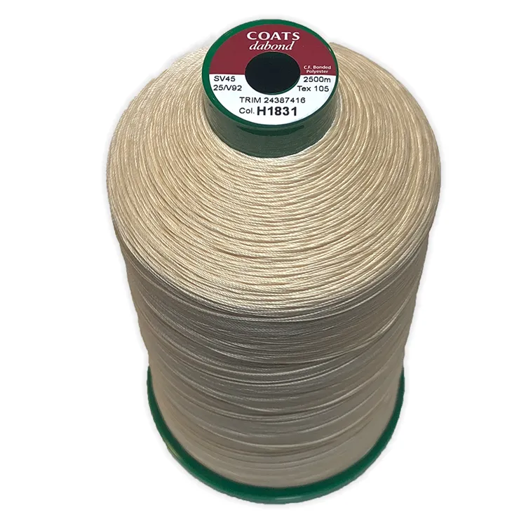 Coats Dabond V92 UV Resistant Bonded Polyester Thread. 2000m