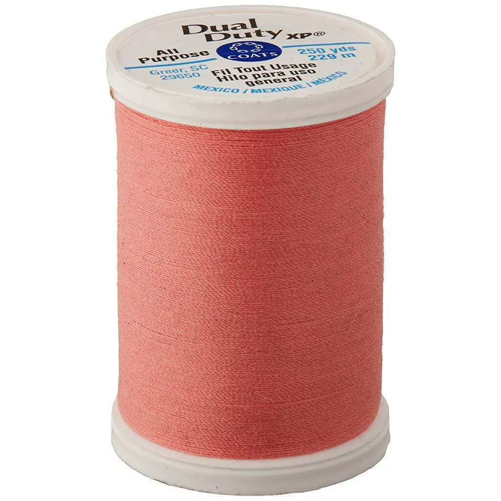 Coats Dual Duty XP General Purpose Thread 250yd Coral Pink