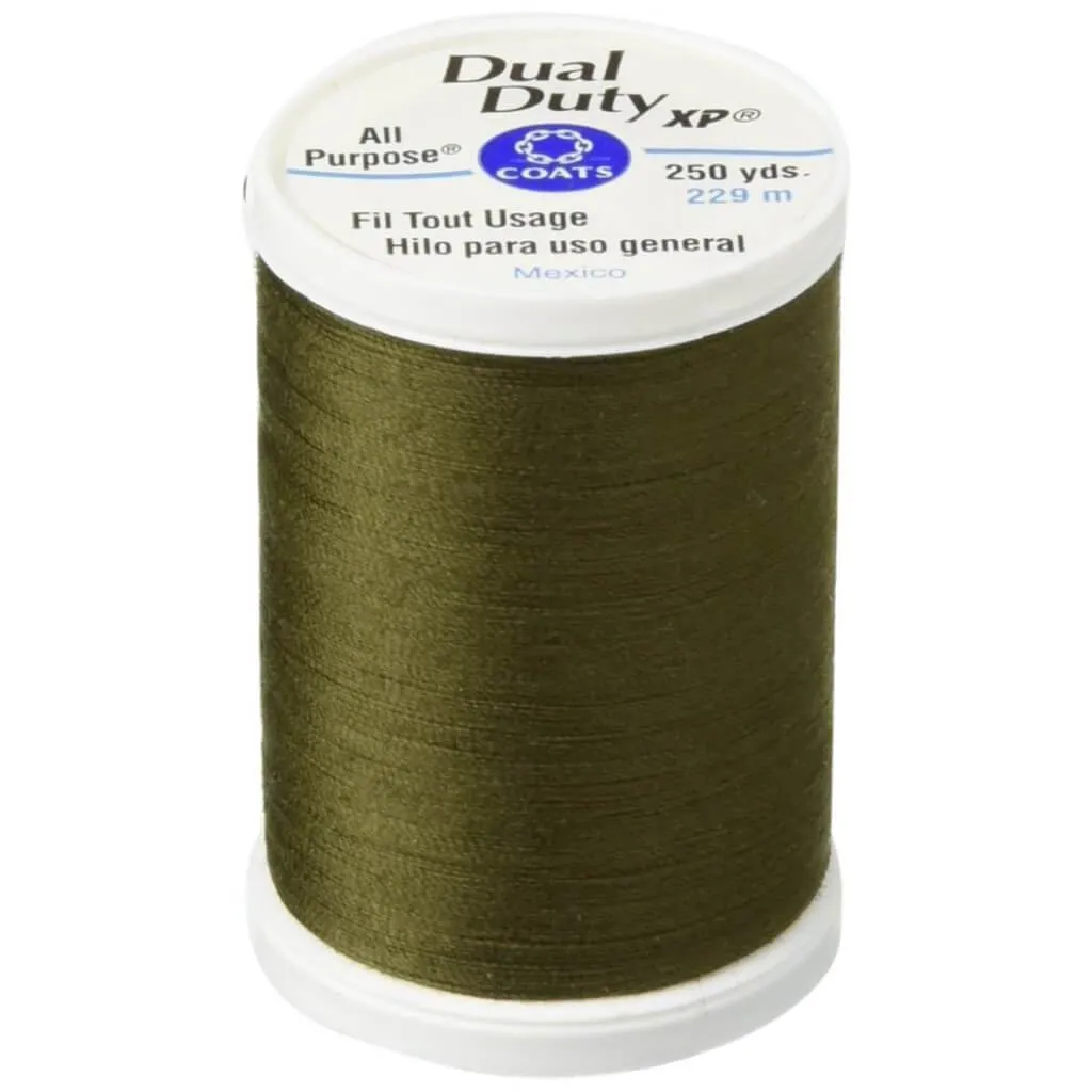 Coats Dual Duty XP General Purpose Thread 250yd Olivenite