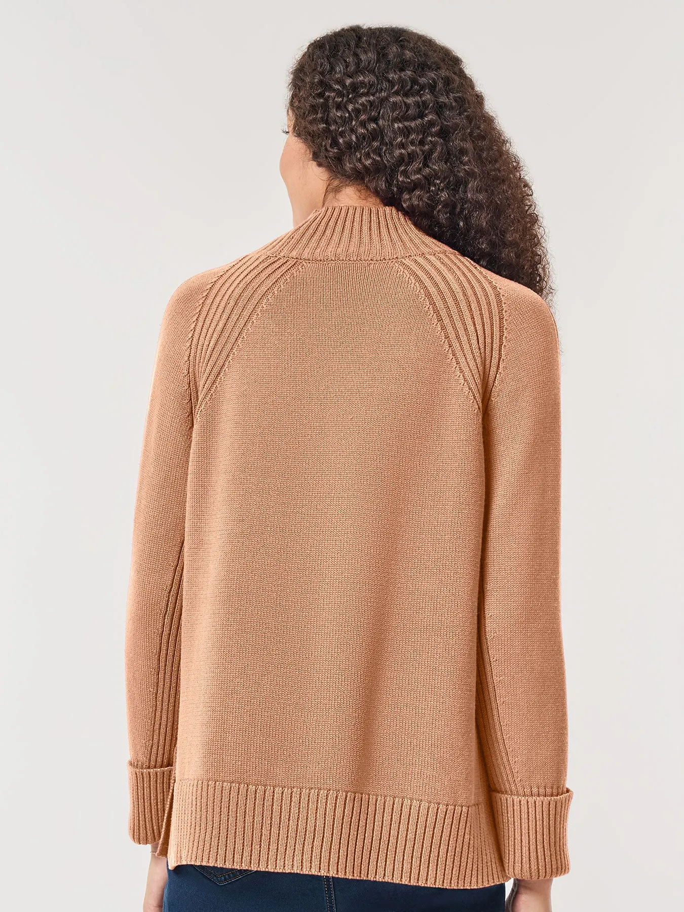 Directional Ribbed Sweater