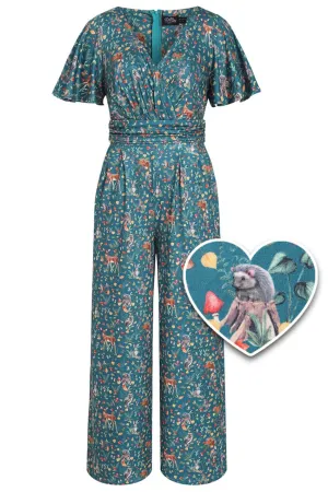 Esther Green Woodland Jumpsuit