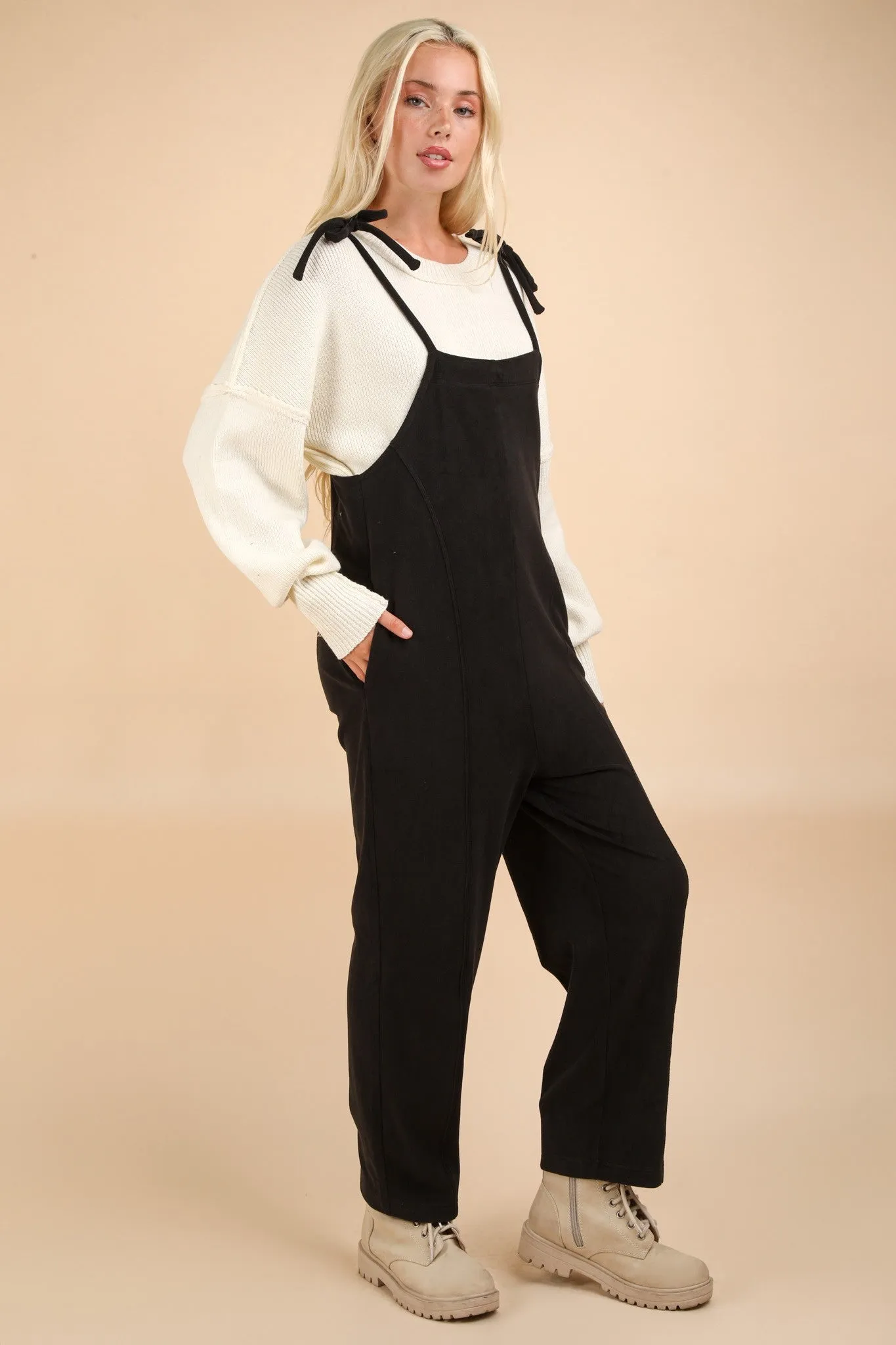 FREYA FLEECE OVERALLS