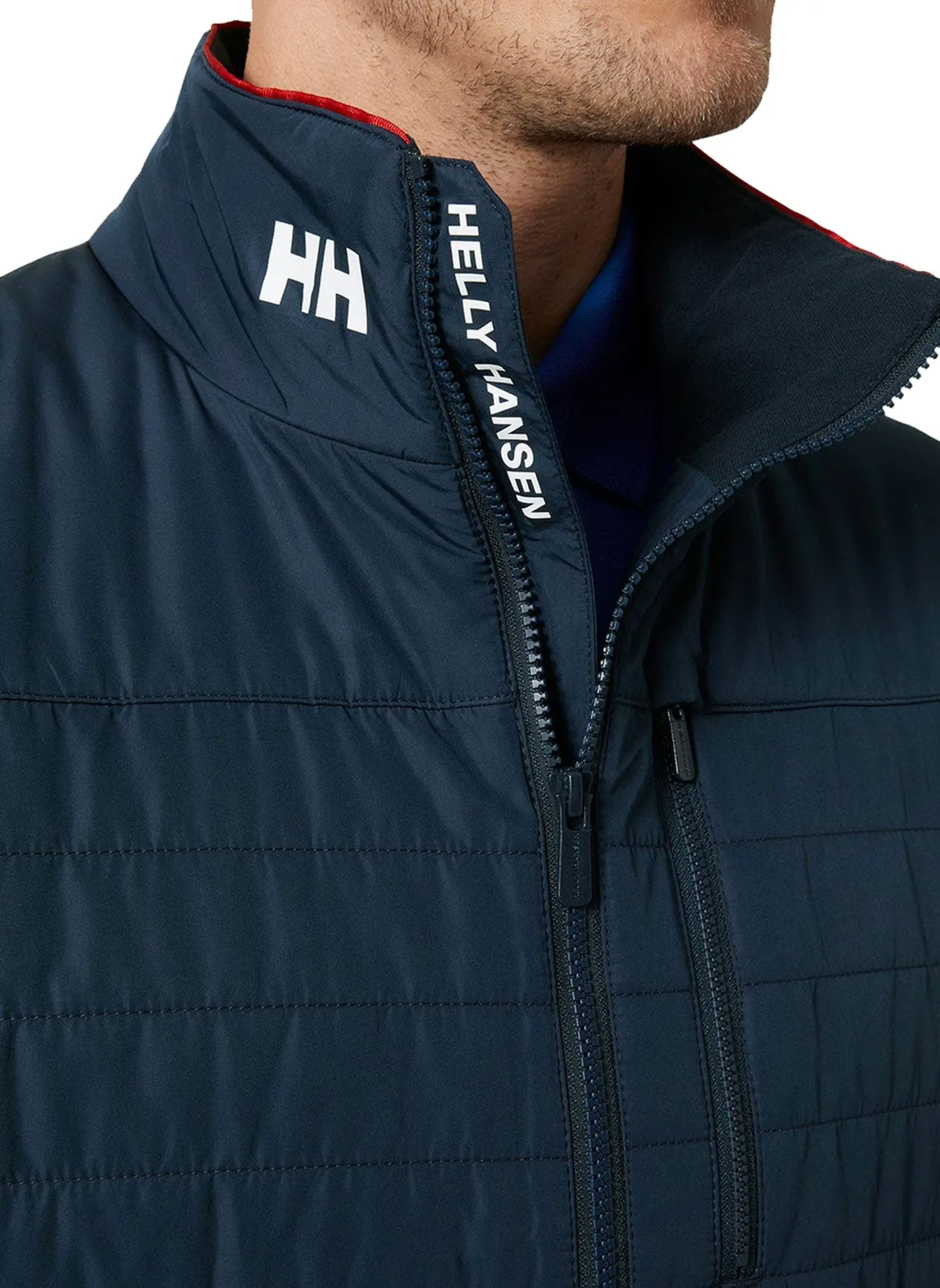 Helly Hansen Mens Crew Insulator Custom Vests 2.0, Navy