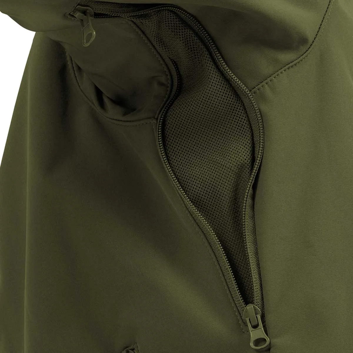 Highlander Odin Waterproof Softshell Jacket Olive Green