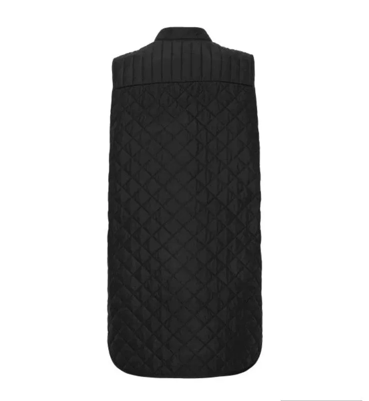 Ilse Jacobsen Quilted Vest - Black