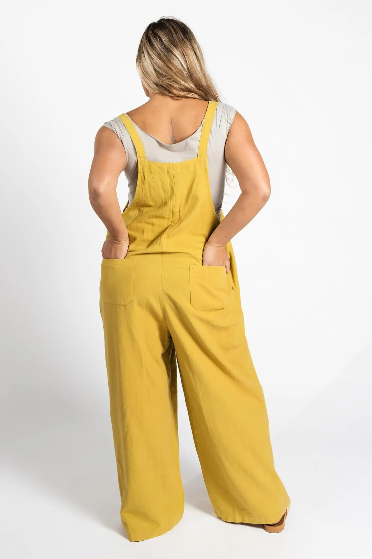 Juanita Overalls Long - Mustard