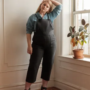 Knot Overalls in Black