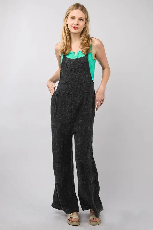 Livi Washed Casual Jumpsuit