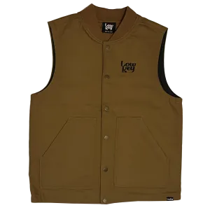 Low Key - Saddle Canvas Vest