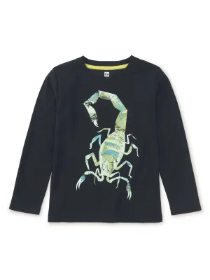 L/S Graphic Tee, Scorpion Glow