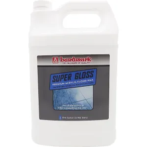 Lundmark Super Gloss Floor Wax Super Gloss Anti-Slip Floor Wax Liquid 1 gal