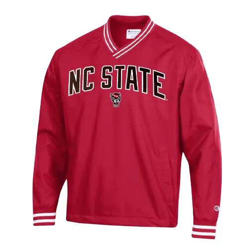 NC State Wolfpack Champion Red Scout Pullover Jacket