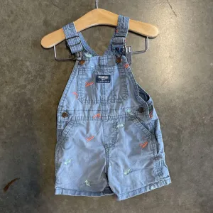 Osh Kosh Dino Short Overalls - 18m