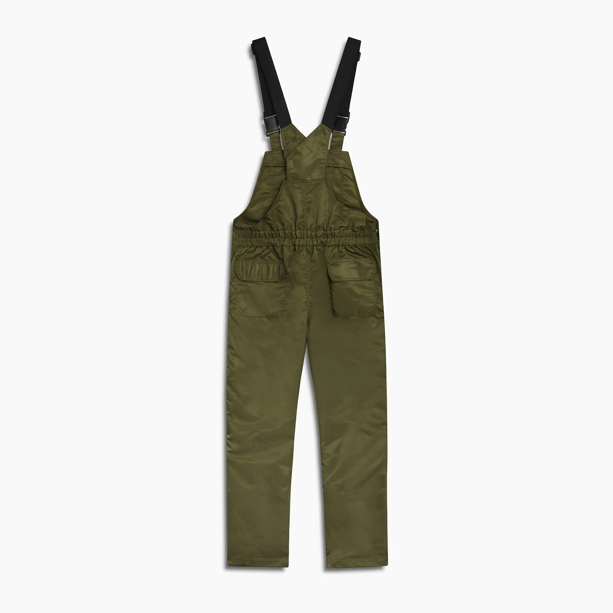 overalls / olive