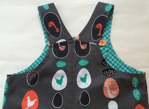 Overalls/Shortalls pdf sewing pattern OLLIE OVERALLS Sizes to fit 3 months to 4 years