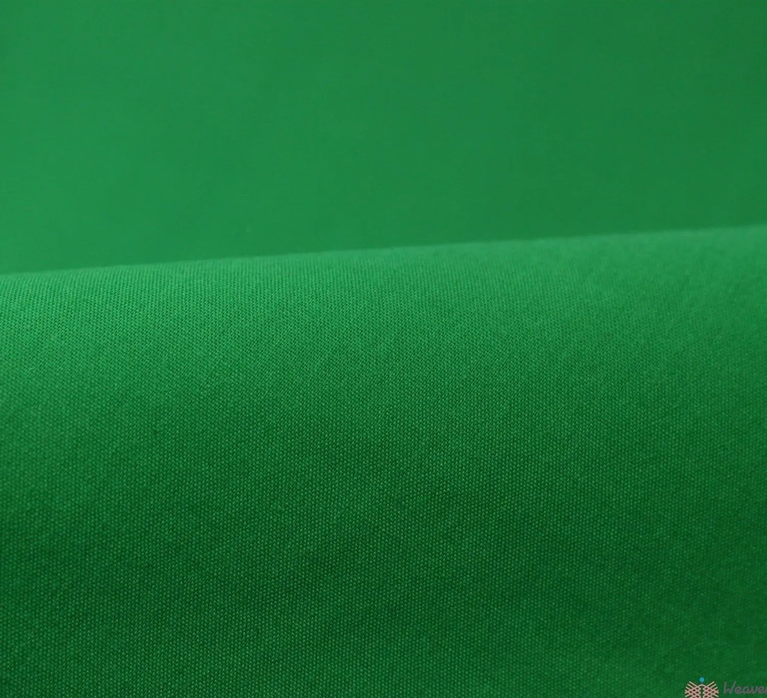 Plain Polycotton Fabric / Emerald