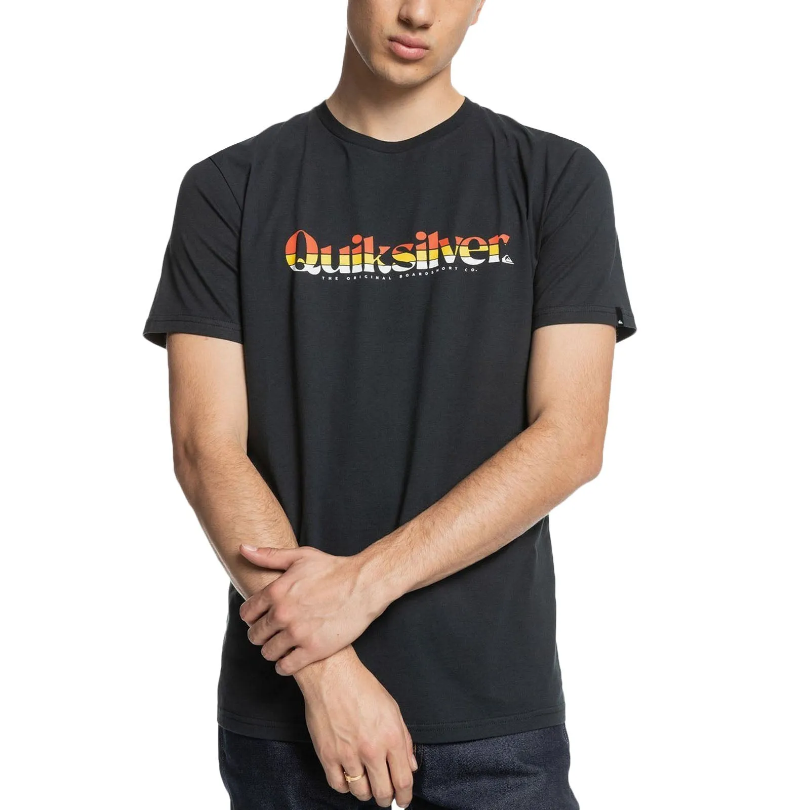 Quiksilver Mens Primary Colours T-Shirt - Black