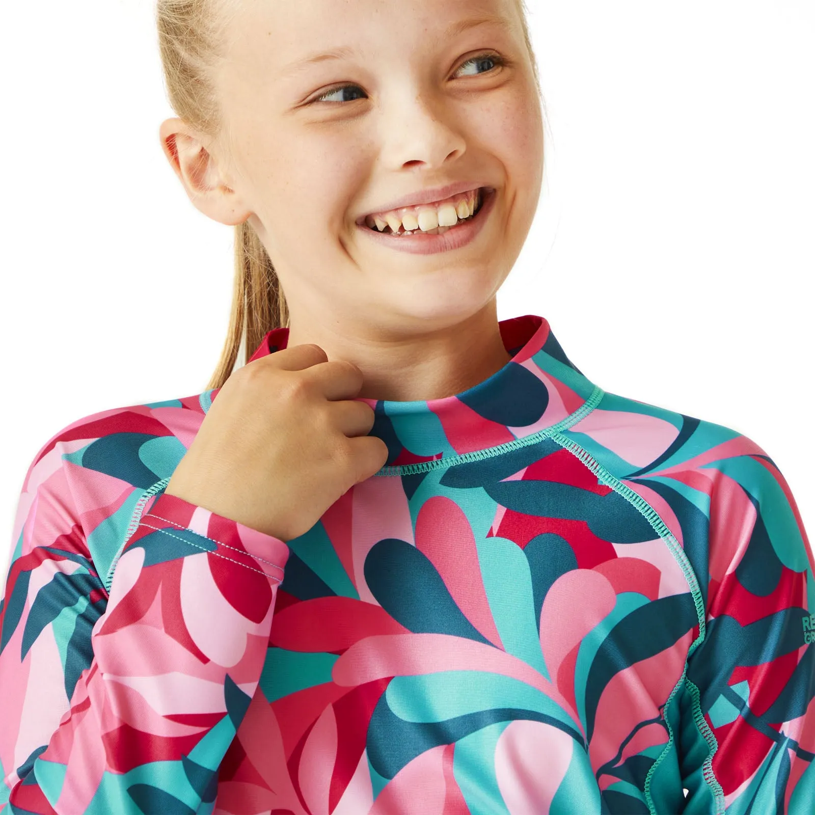 Regatta Kids Hoku II Long Sleeve UV Protect Rash Vest