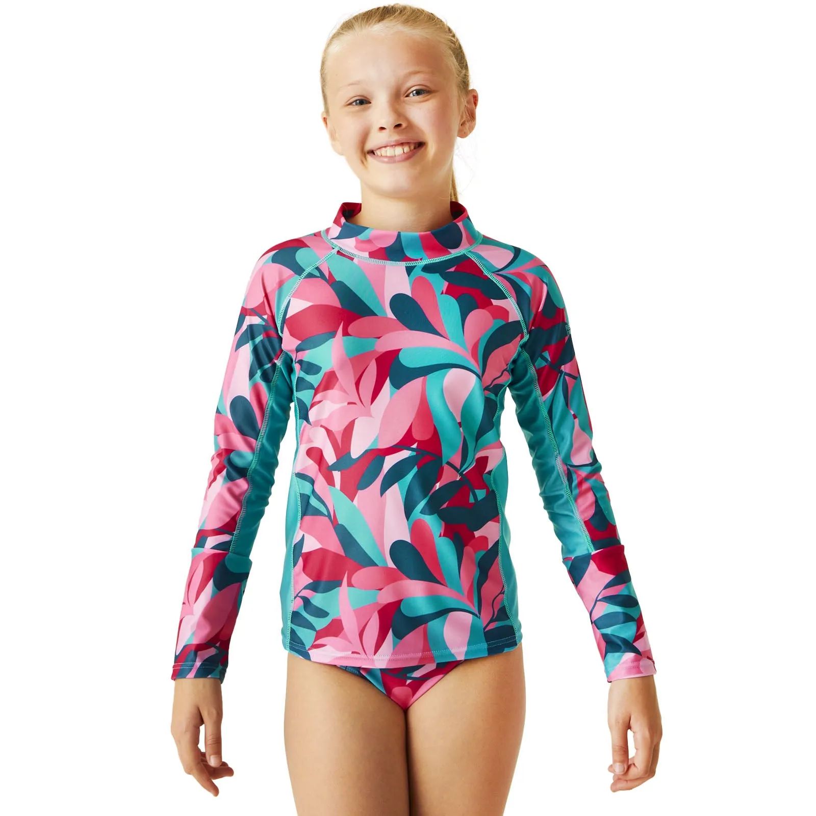 Regatta Kids Hoku II Long Sleeve UV Protect Rash Vest