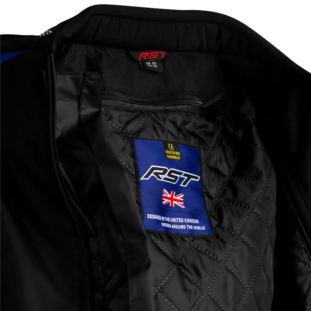 RST Axis CE Summer Textile Jacket - Black / Blue / White