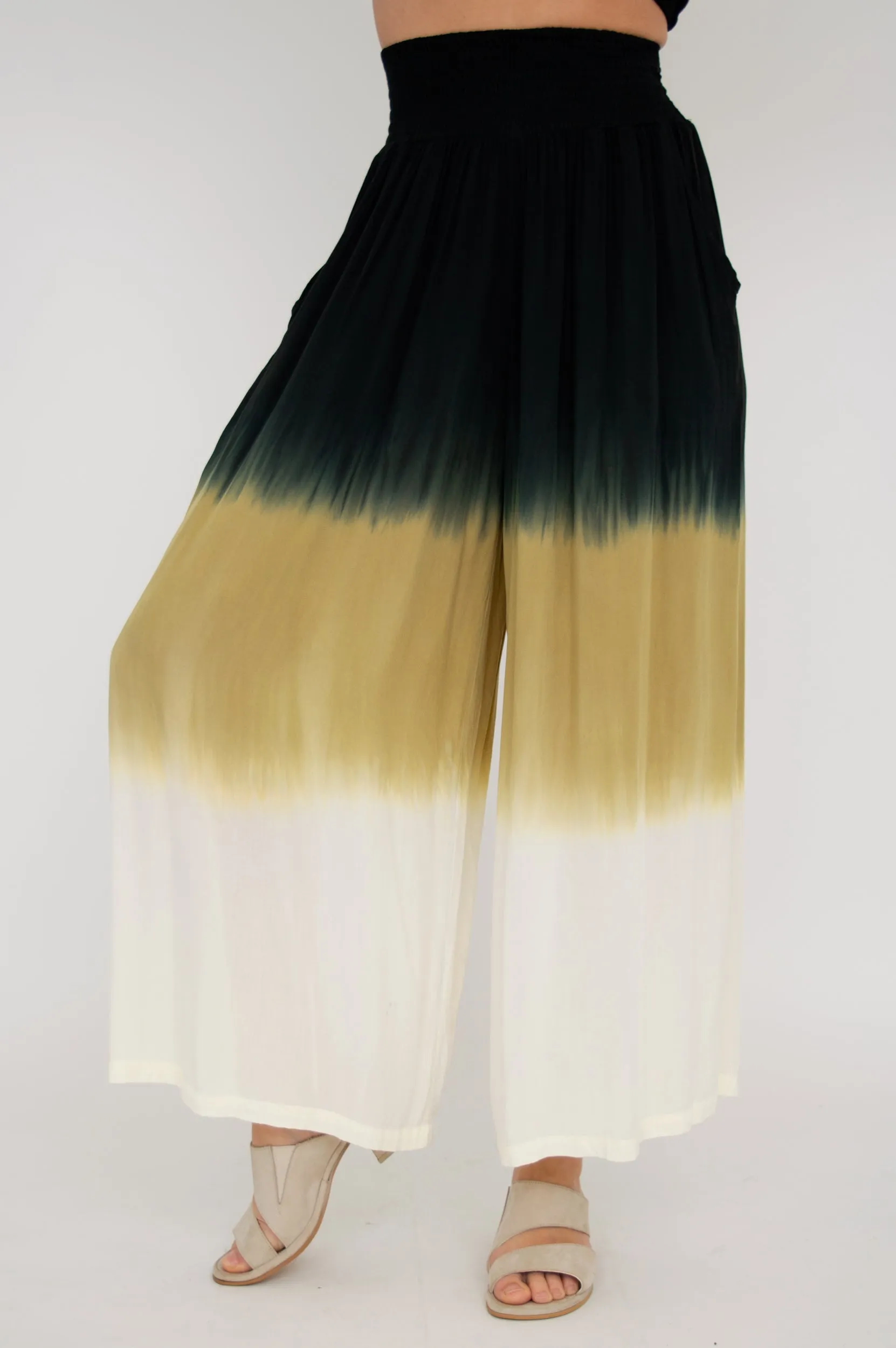 Sesa Pant, Black Dip-Dye