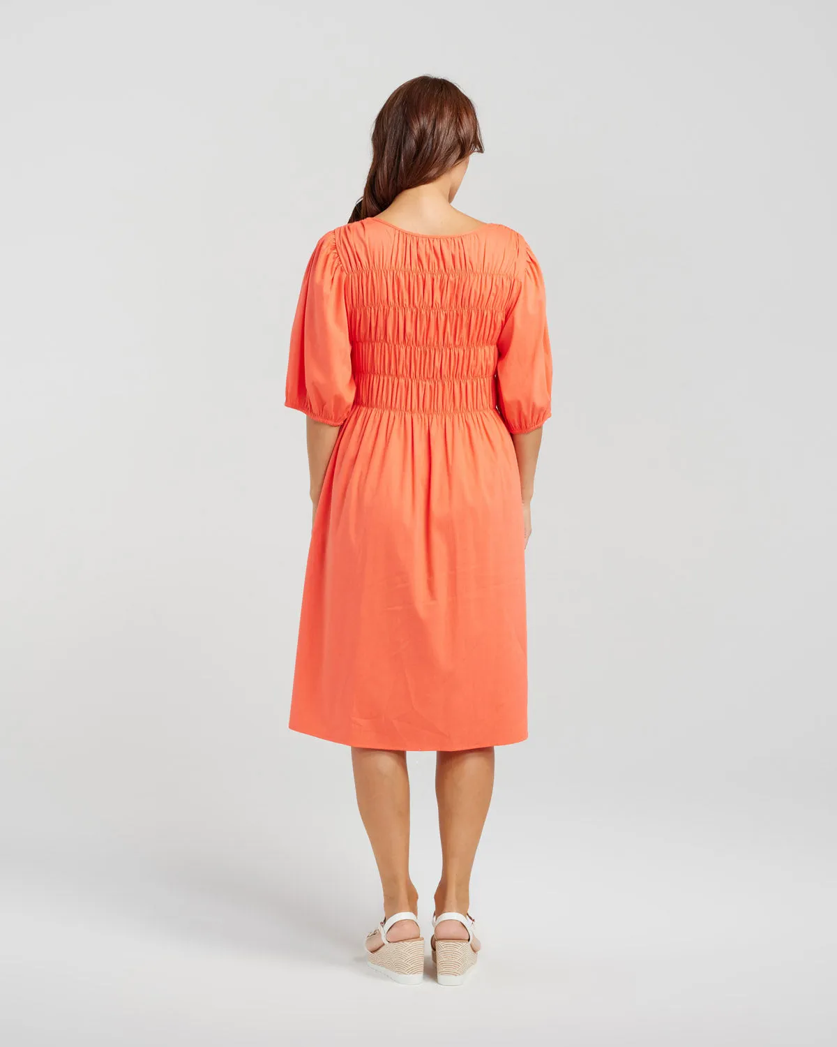 Sienna Dress Coral