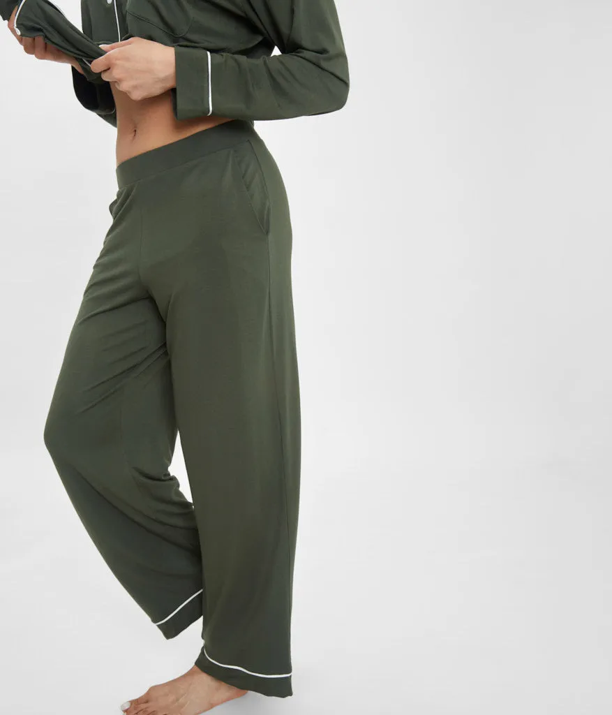 The All-Day Lounge Pant: Rich Olive