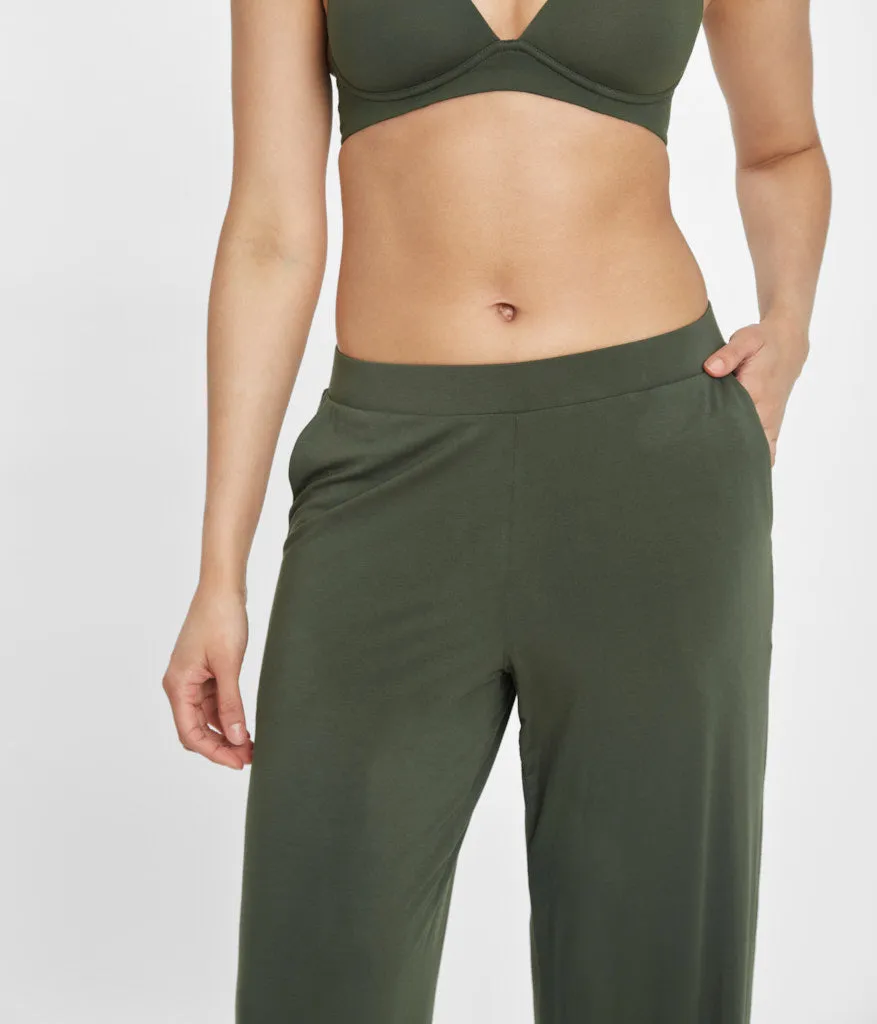 The All-Day Lounge Pant: Rich Olive