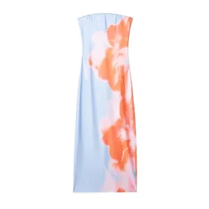 Women’s Floral Bodycon Maxi Dress