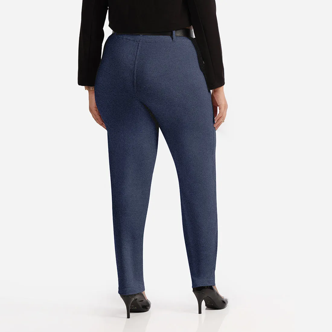 Work-To-Wine Twill Straight Pants