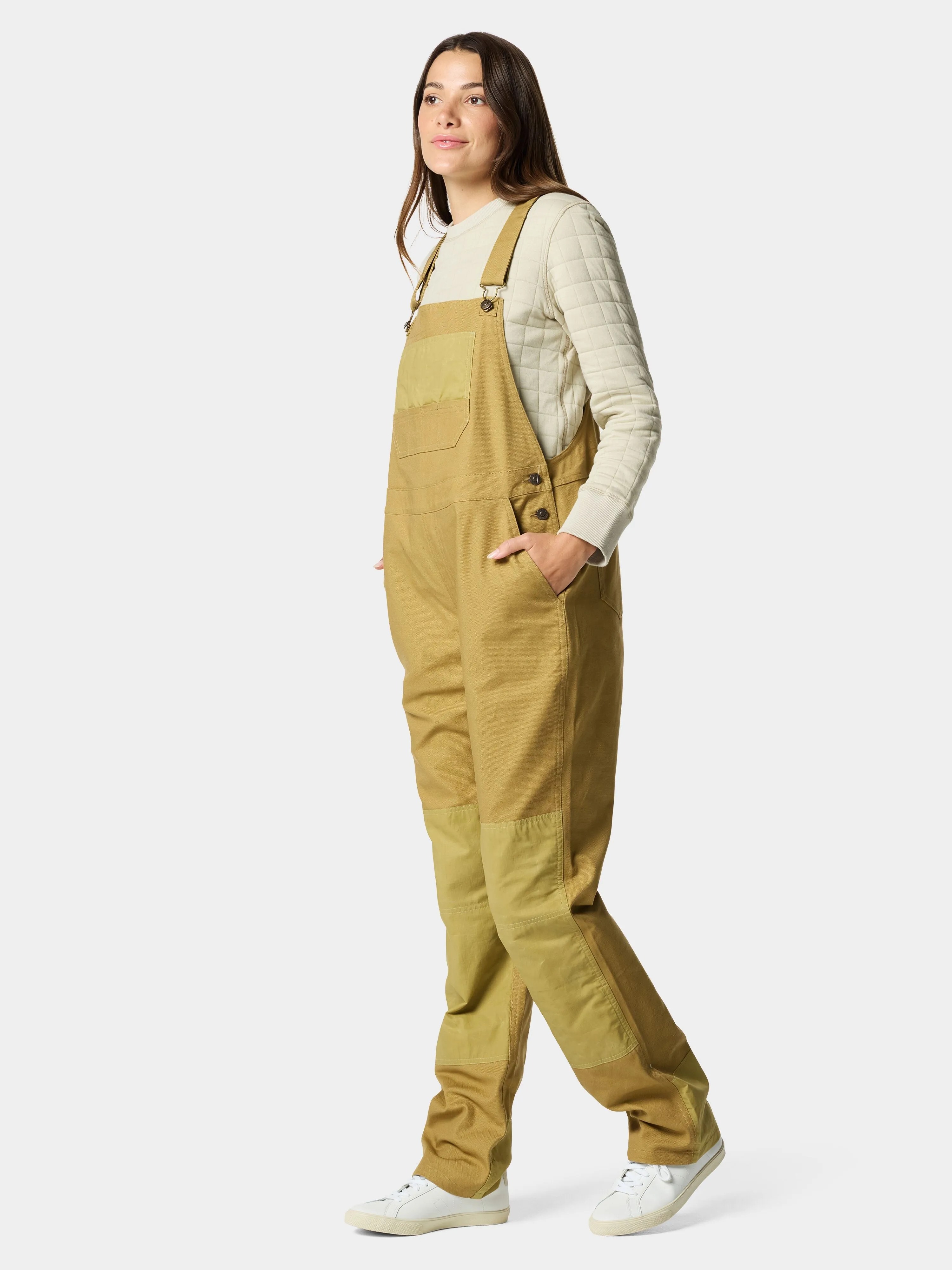 W's Brush Overalls - Wheat